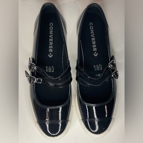 Converse Chuck Taylor All Star Dainty Mary Jane Dark Romance Slip Sneaker NWOB - Picture 5 of 11